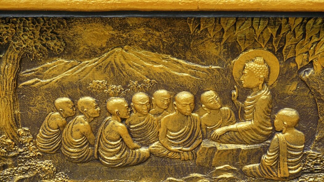 Buddhas Lehre - Kupfer
